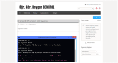 Desktop Screenshot of doygundemirol.com
