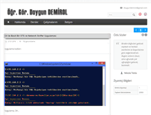 Tablet Screenshot of doygundemirol.com